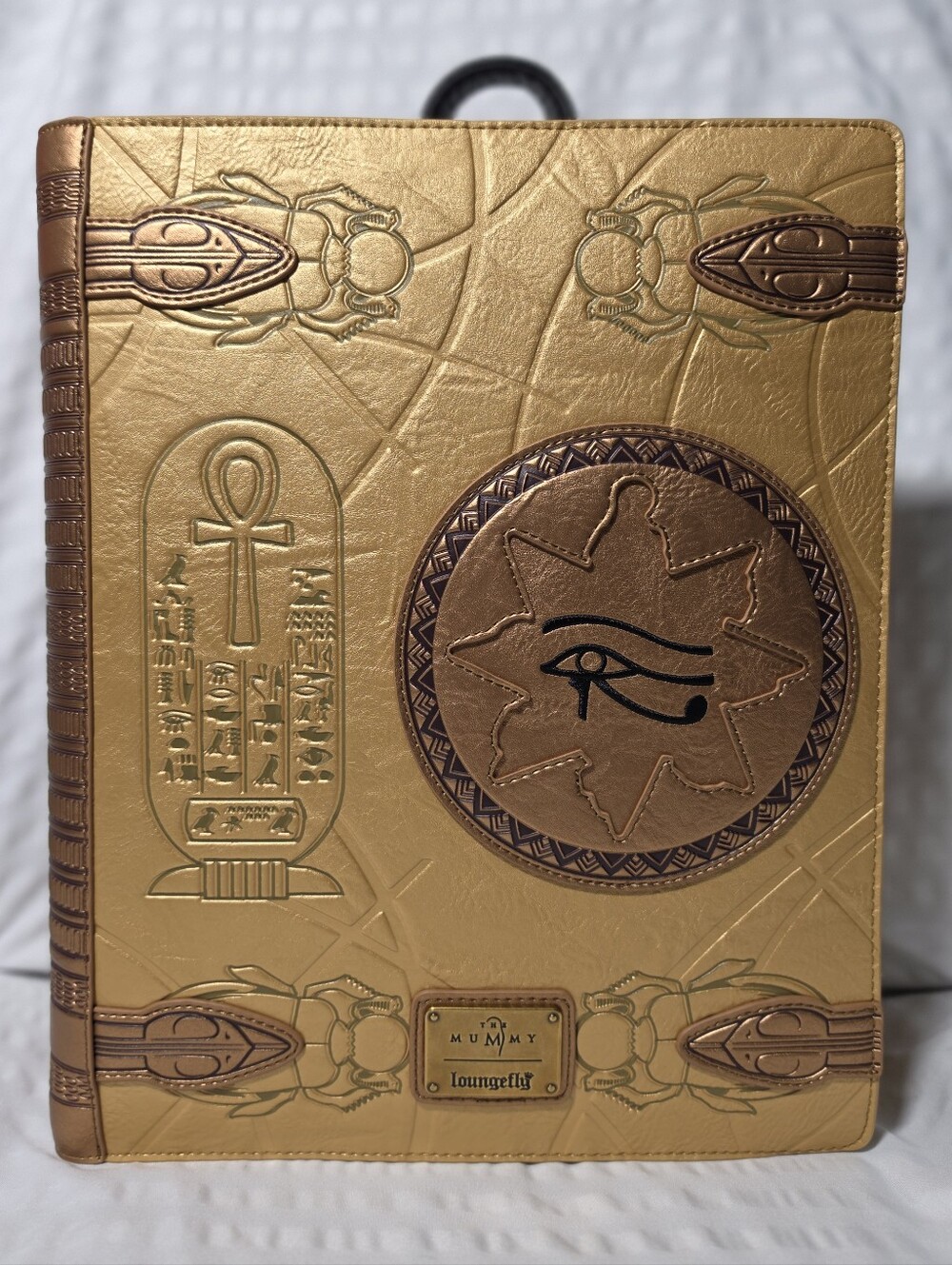 NWT Loungefly The Mummy Book of the Living (Book of Amun-Ra) Backpack